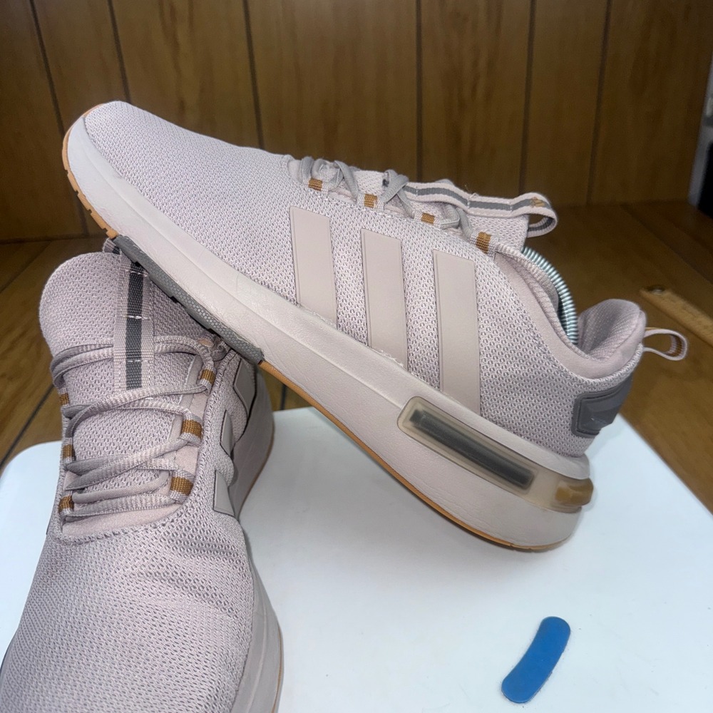 Adidas Racer TR23 Mens 10 Mauve Tan Cloudfoam Running Shoes IH2329